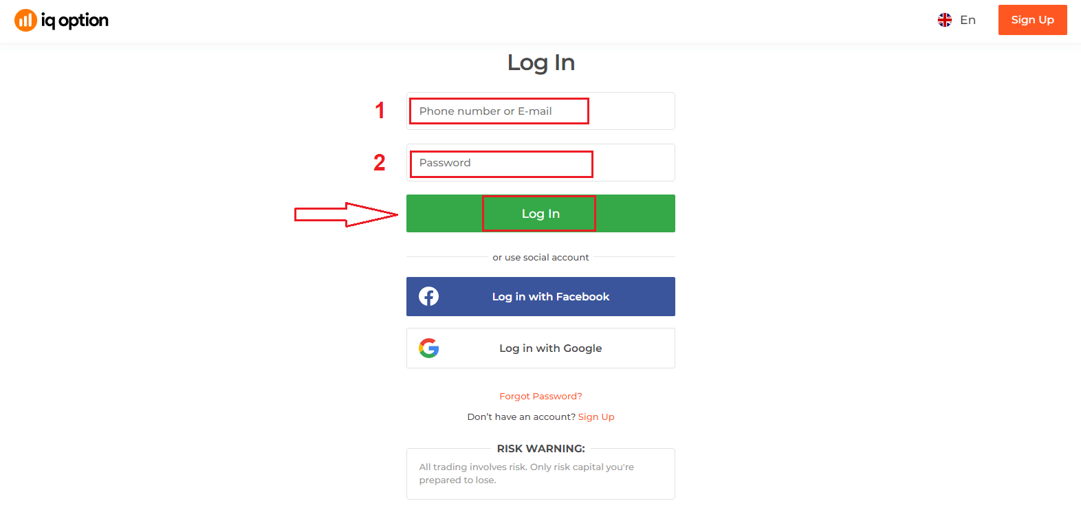 Kako se prijaviti i verificirati račun u IQ Option-u Kako se prijaviti i verificirati račun u IQ Option-u