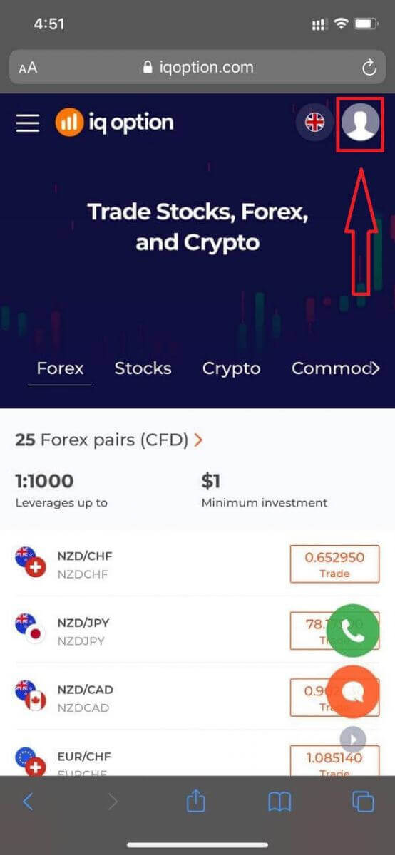 Kako se prijaviti i verificirati račun u IQ Option-u Kako se prijaviti i verificirati račun u IQ Option-u