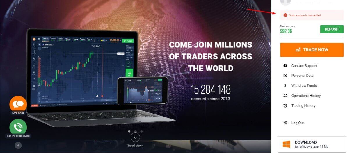 Kako se prijaviti i verificirati račun u IQ Option-u Kako se prijaviti i verificirati račun u IQ Option-u