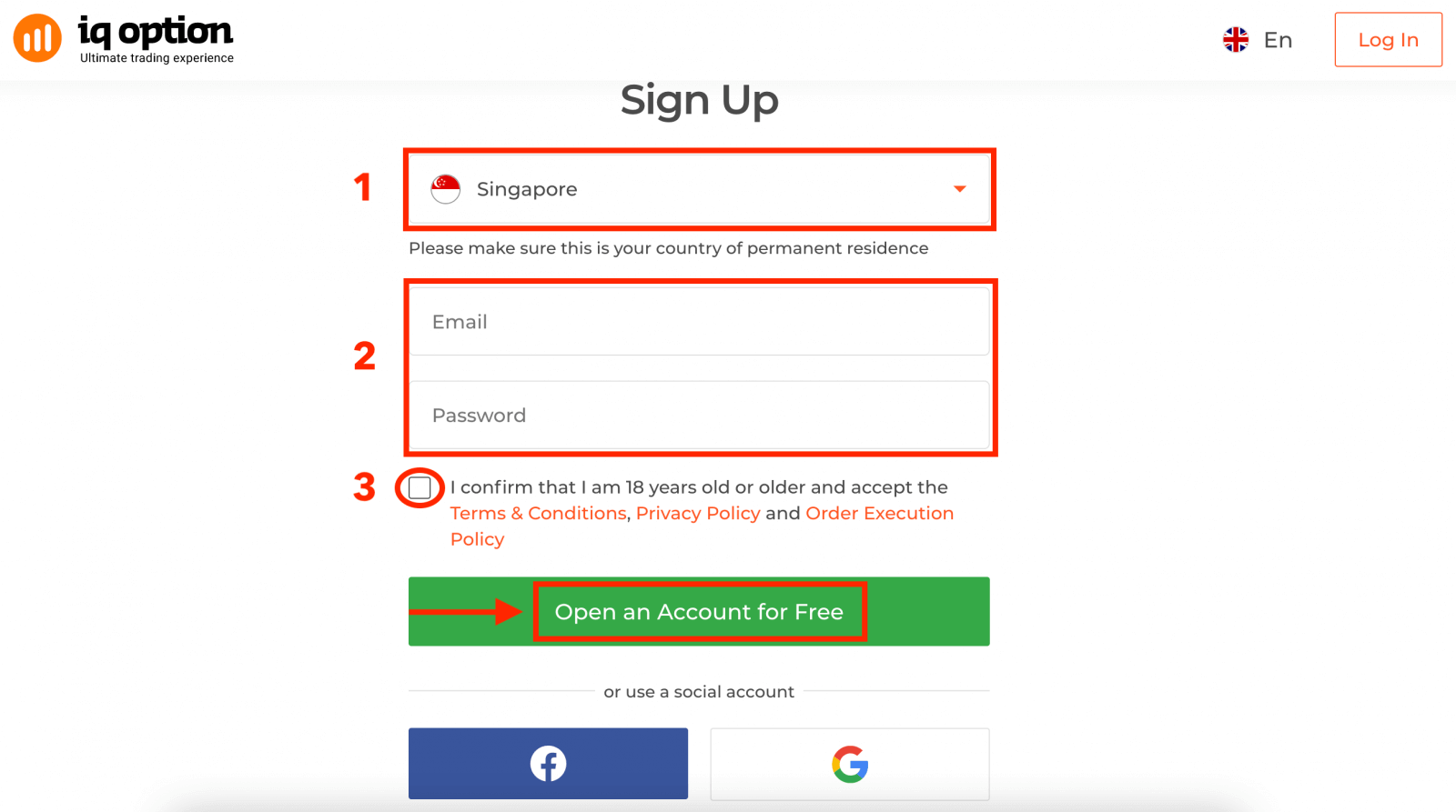 How to Register Account on IQ Option How to Register Account on IQ Option