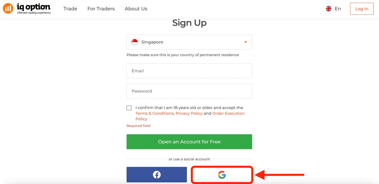 How to Register Account on IQ Option How to Register Account on IQ Option