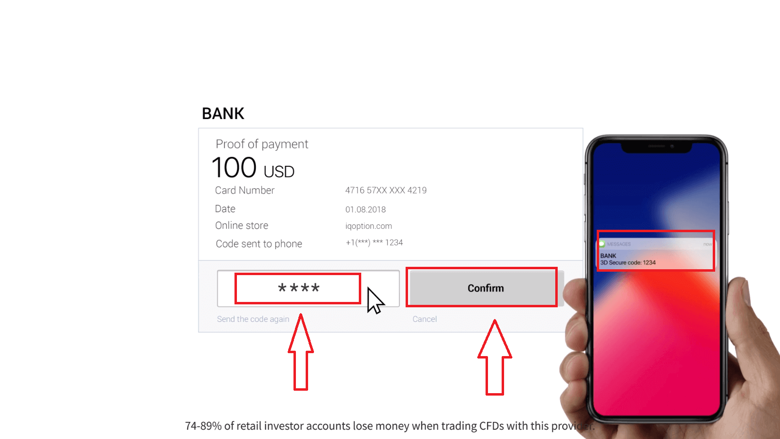 Kaip prekiauti IQ Option pradedantiesiems: platforma ir užsakymai