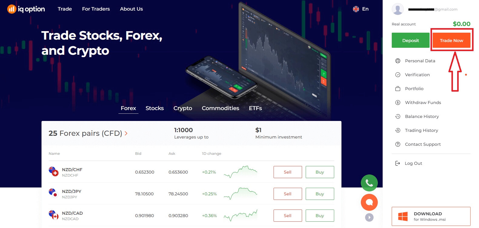 Accesso a IQ Option: accesso sicuro, recupero password e risoluzione dei problemi