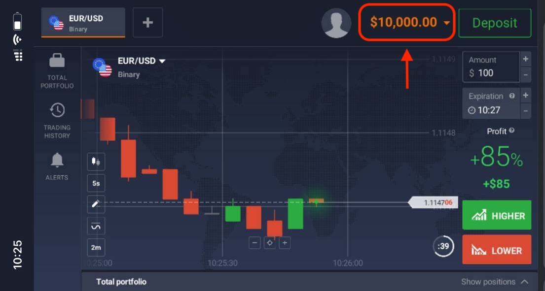 IQ Option: Registrer og handle binære opsjoner