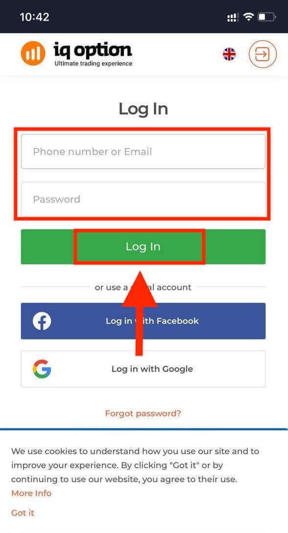 IQ Option Login e retirada de fundos: etapas de login e regras de pagamento IQ Option Login e retirada de fundos: etapas de login e regras de pagamento