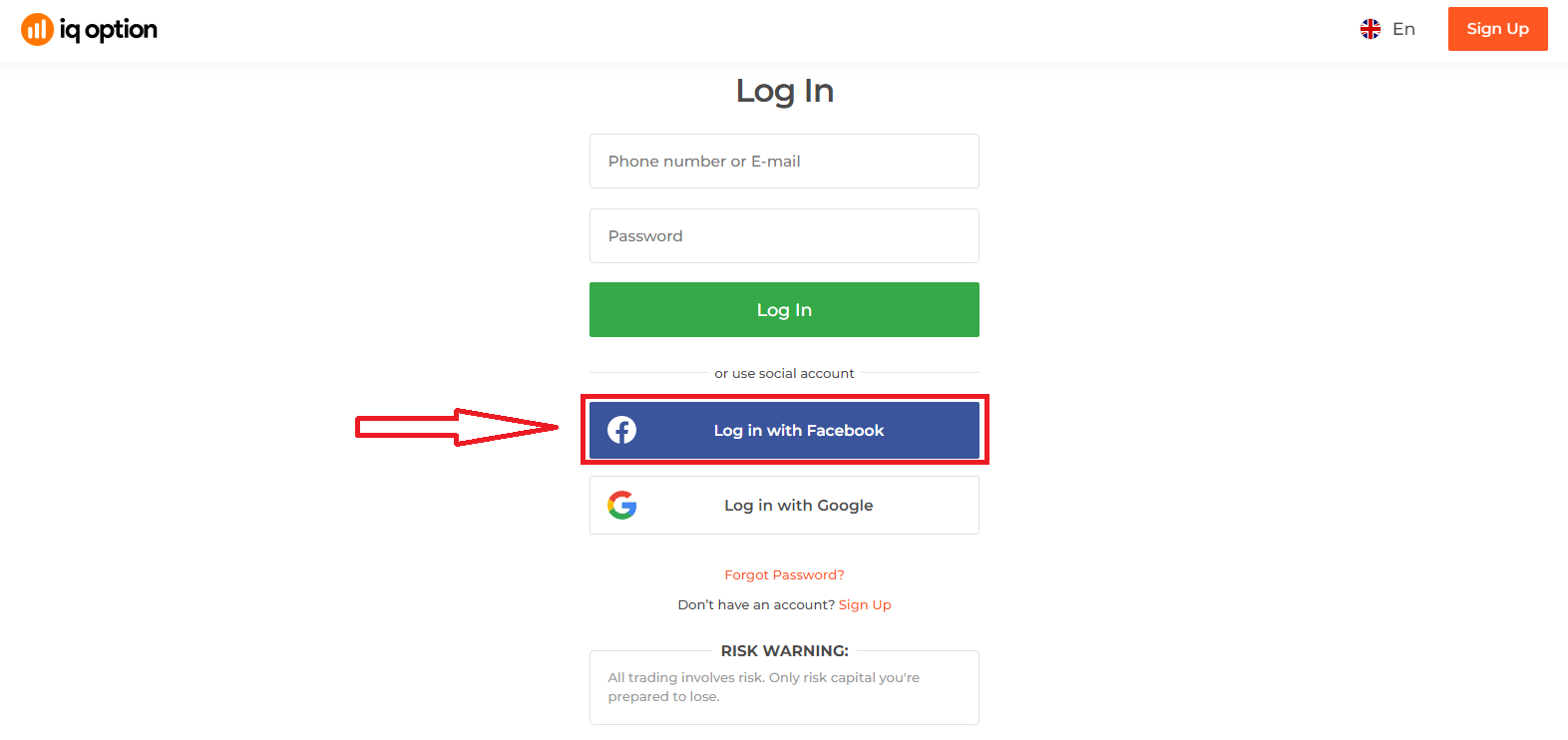 IQ Option Iscriviti e accedi: passaggi per accedere all'account IQ Option Iscriviti e accedi: passaggi per accedere all'account