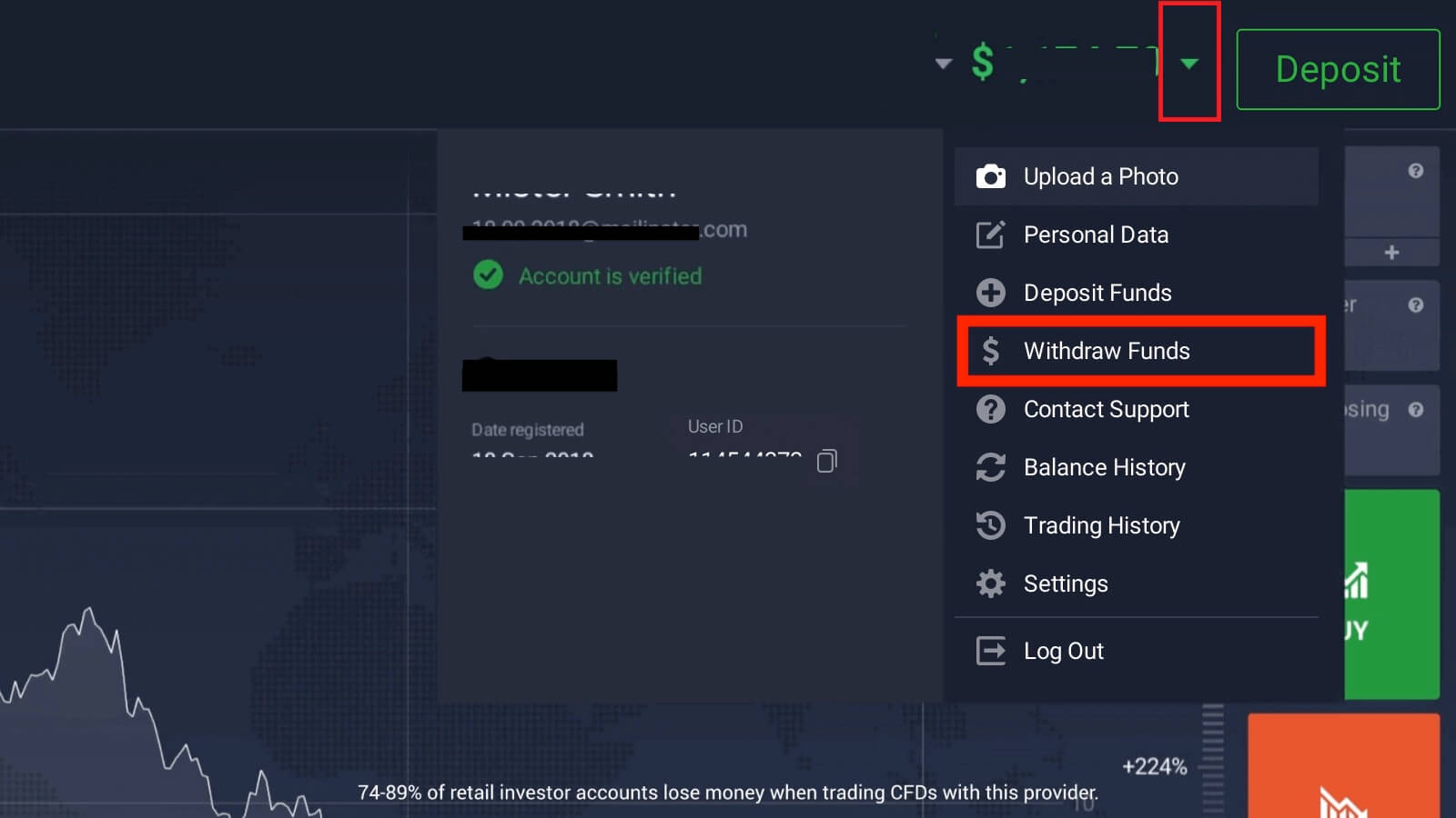IQ Option Withdrawal: How to Withdraw Funds from Your Account