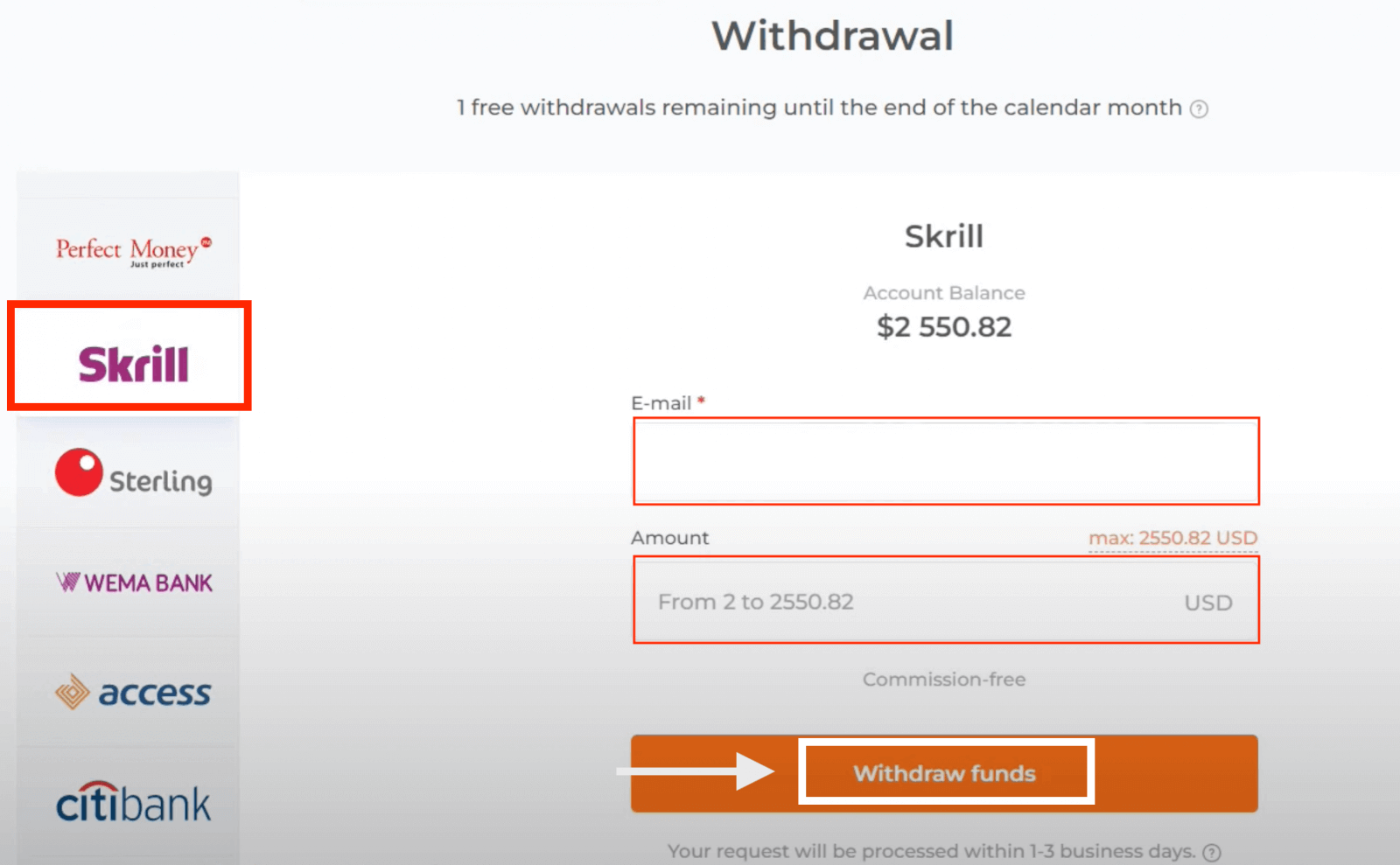 IQ Option Withdrawal: How to Withdraw Funds from Your Account