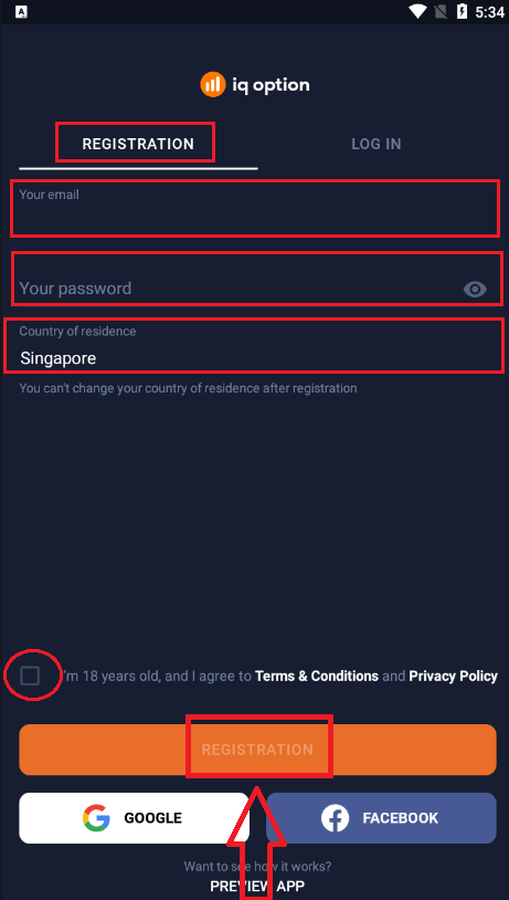 Registra un account su IQ Option: passaggi per creare e attivare Registra un account su IQ Option: passaggi per creare e attivare