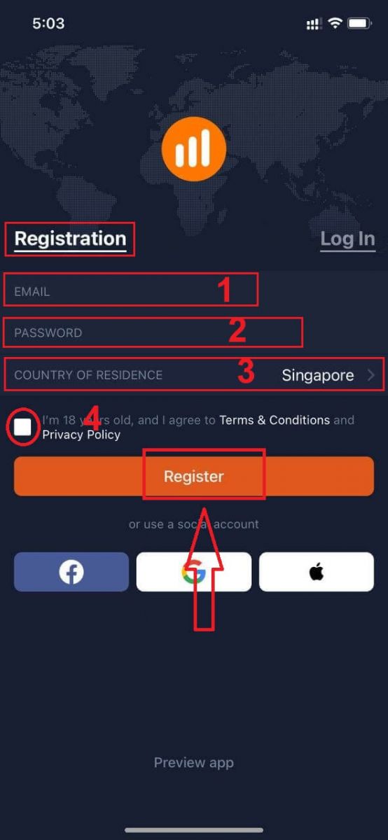 How to Create an Account and Register with IQ Option