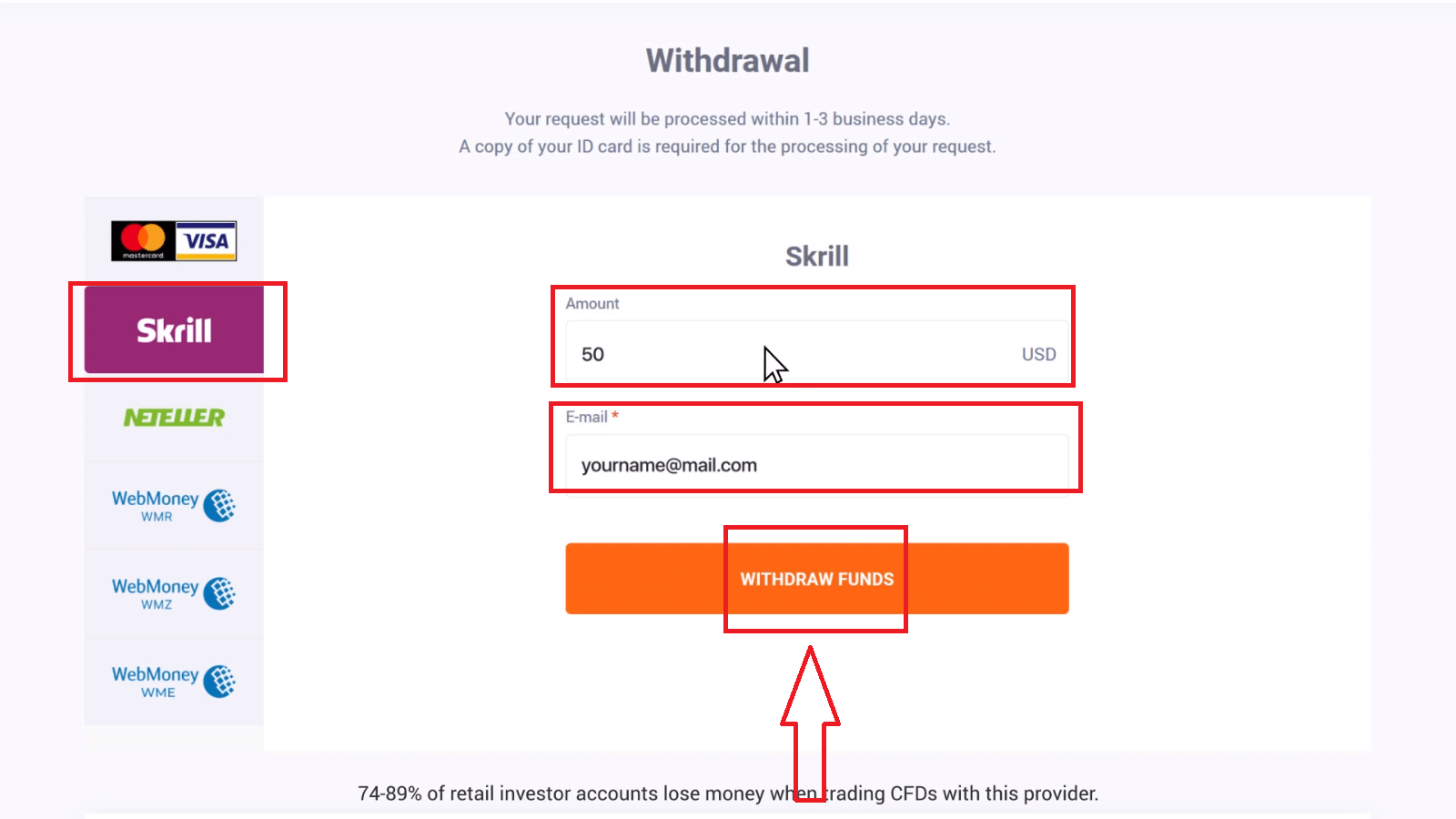 How to Sign in and Withdraw Money from IQ Option